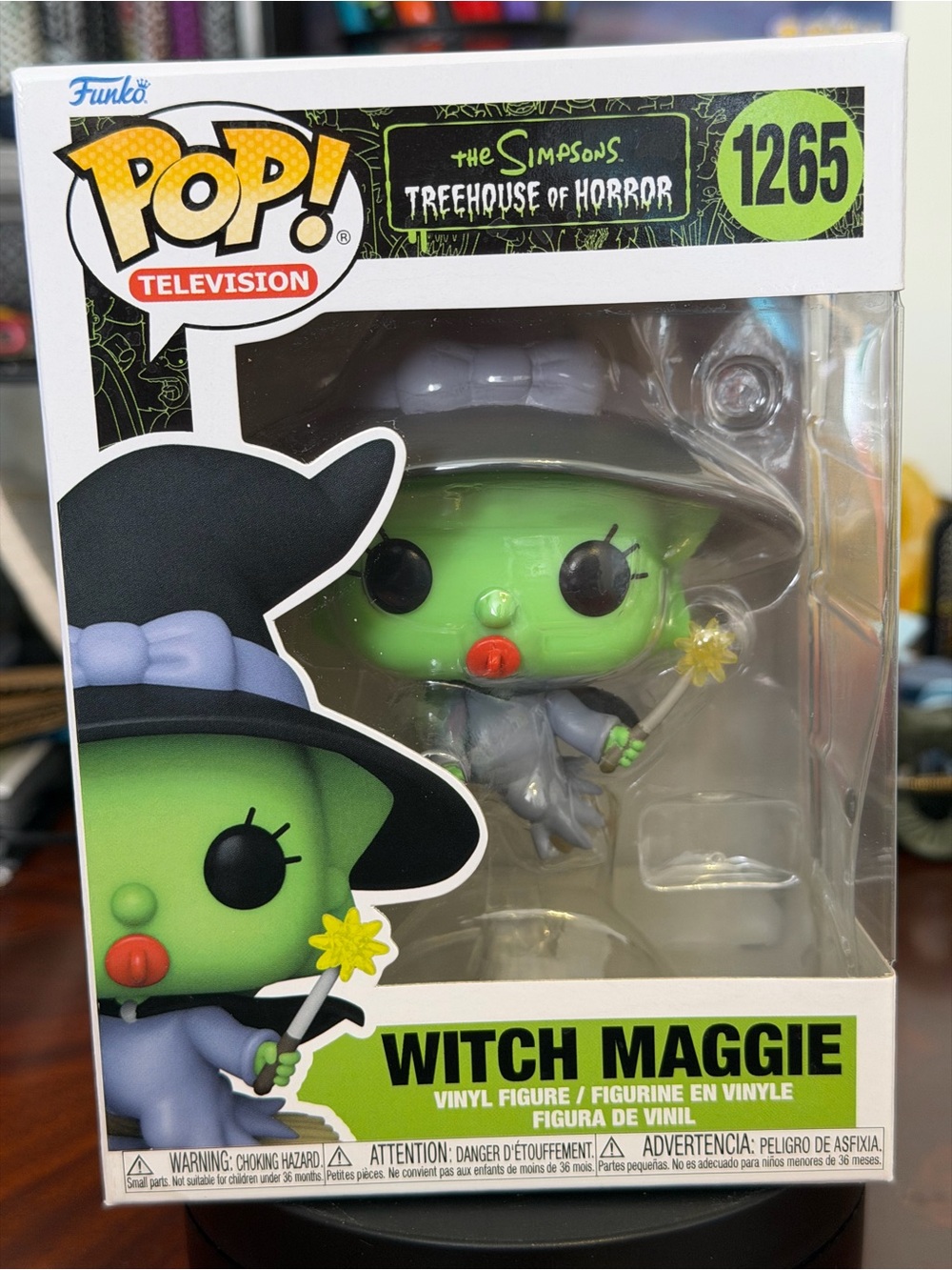 Funko Witch Maggie Pop! Vinyl Figure - Green, Black, Gray, Red, Yellow #1265